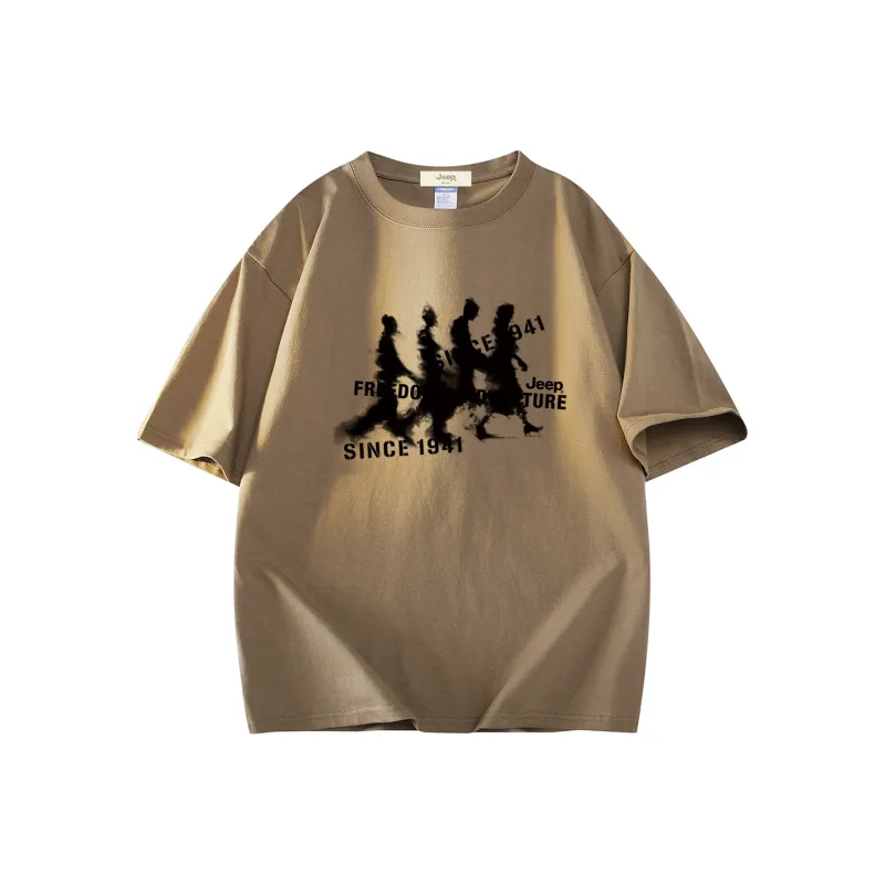 Jeep Pasture Horse Lifestyle T Shirt Unisex-8