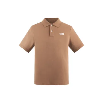 THE NORTH FACE City Outdoor Collection Polo Shirt Unisex Latte Brown