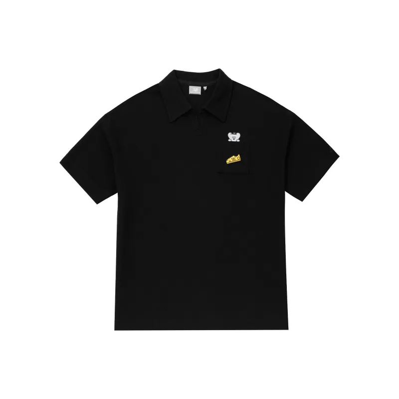 New Balance Polo Shirt Unisex Black-0