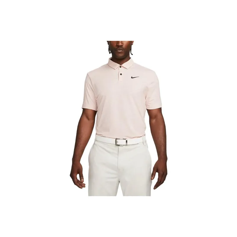 Nike Polo Shirts Men Oxford Pink-0