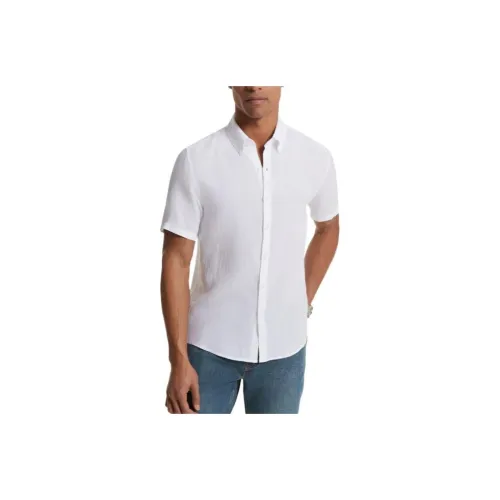MICHAEL KORS Slim-Fit Linen Shirt