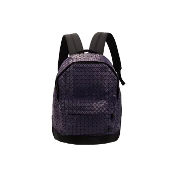 ISSEY MIYAKE Daypack Polyvinyl Chloride Laptop Backpack Men's Purple