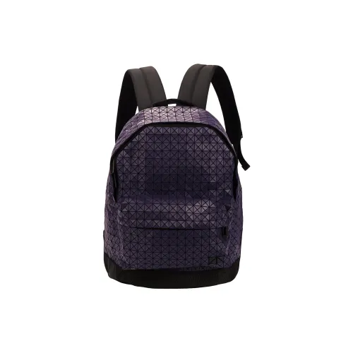 ISSEY MIYAKE Daypack Polyvinyl Chloride Laptop Backpack Men's Purple