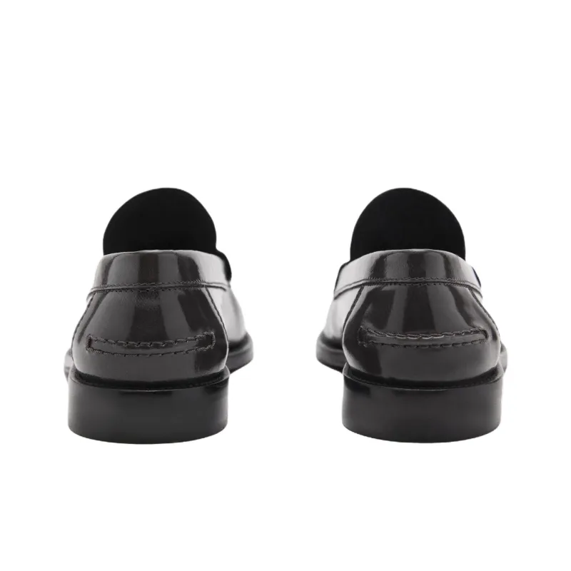 MANGO Loafers Women's Apricot/Dark Gray-4