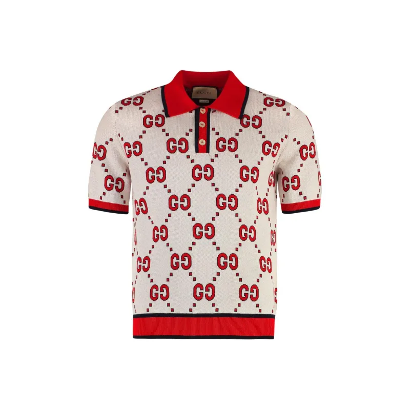 GUCCI SS23 Polo Shirt Men's Ivory-0