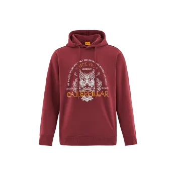 CAT Sweatshirts Men Dark Red
