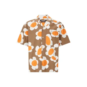 Jacquemus Shirts Men Brown