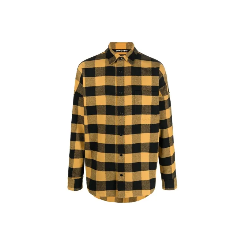PALM ANGELS Classic Logo Overshirt-0