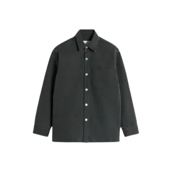 AMIPARIS Paris Logo Detailed Long Sleeved Shirt