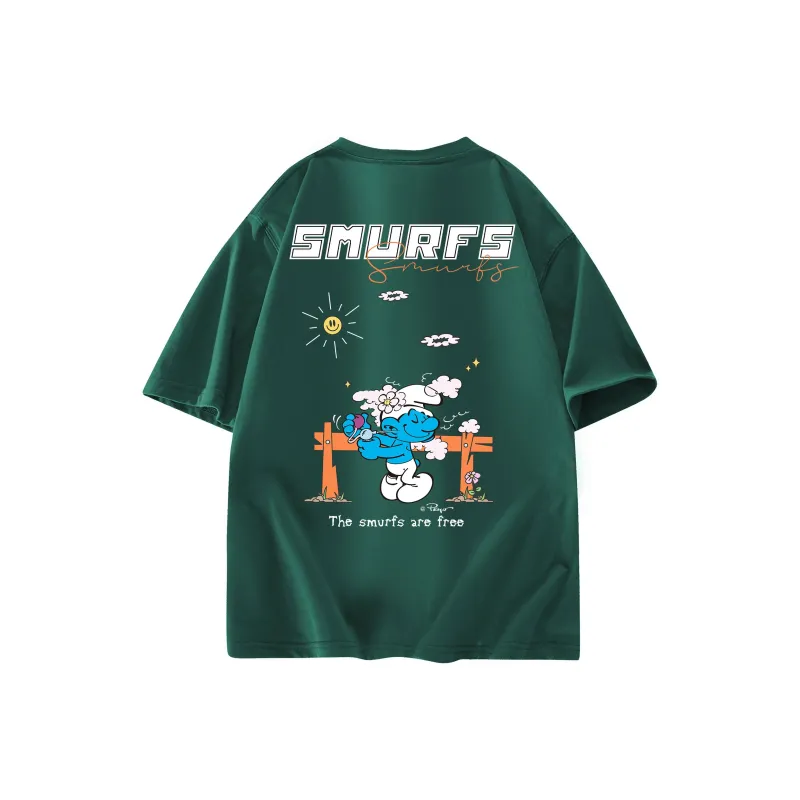 The Smurfs T Shirts Unisex-10