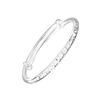Silver Place 999 Fine Silver Bangles Women's