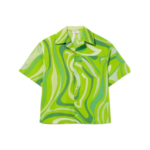 EMILIO PUCCI Shirts Men Green