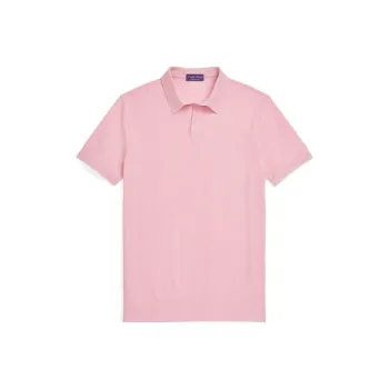 Ralph Lauren Purple Label SS23 Polo Shirt Men's Pink