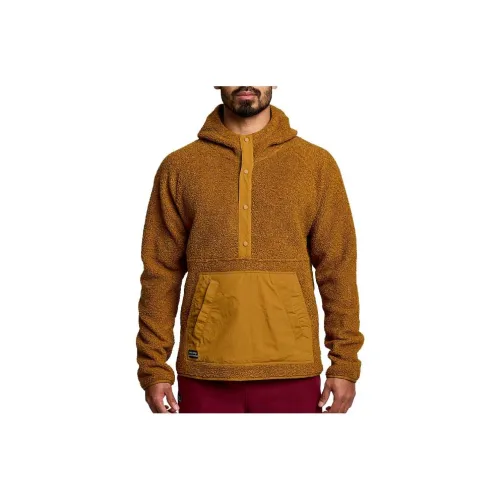 Saucony Recovery Sherpa Sweatshirts Unisex Brown