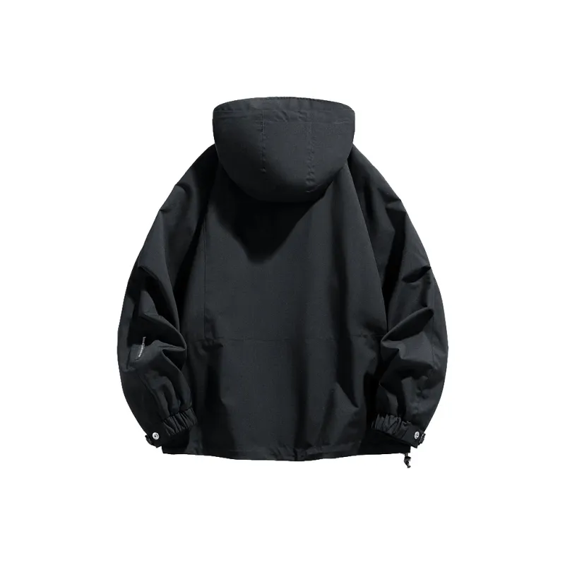 33TH Jackets Coats Unisex Khaki Fabric Color-13