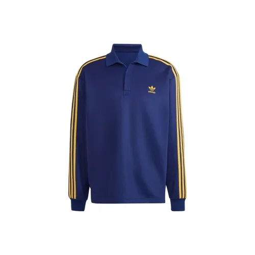 Adidas Originals ADICOLOR Polo Shirt Men's Dark Blue