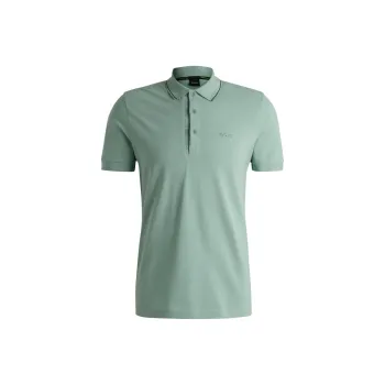 HUGO BOSS Polo Shirt Men's Light Green