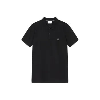CALVIN KLEIN Polo Shirt Men's Black