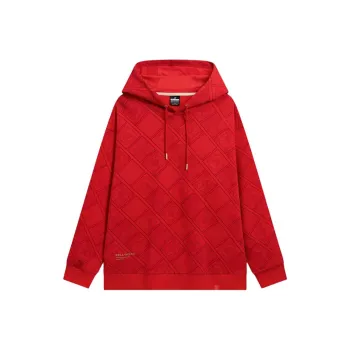 XTEP x ZHONGGUOYOUZHENG LIANMINGKUAN Sweatshirt Men's Enchanted Red