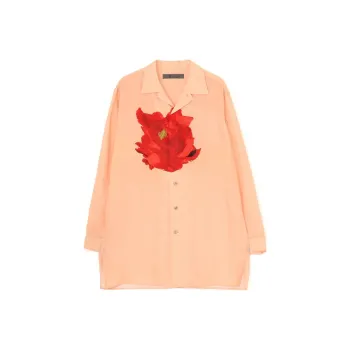 Yohji Yamamoto Y's For Men FW24 Shirt Men's Salmon Pink