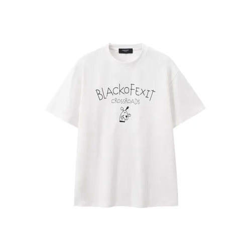 BLACK OF EXIT T Shirts Unisex
