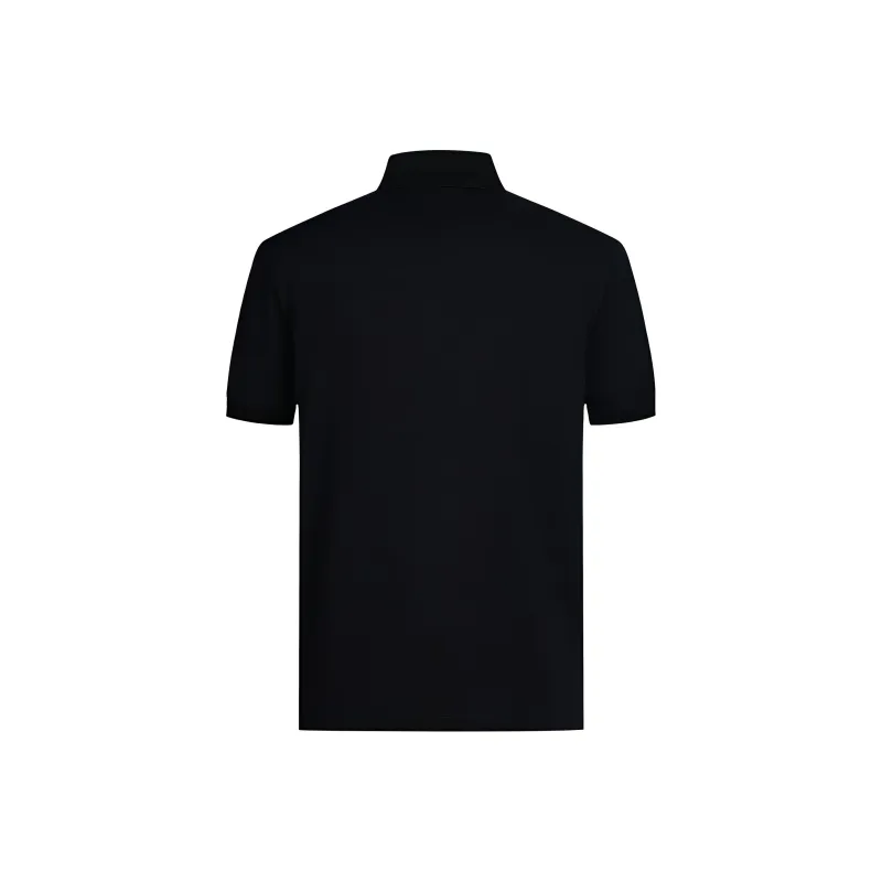 MANGANO St. Mark's Flying Lion Series Polo Shirt Men's Black-1