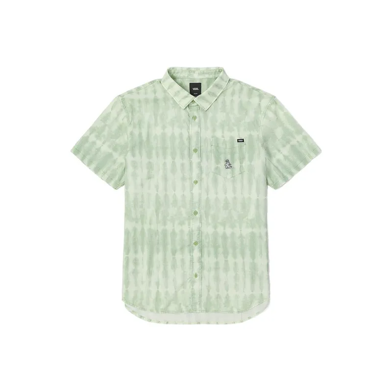 Vans Shirts Men Light Green-0