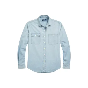 Polo Ralph Lauren SS24 Shirt Men's Light Indigo