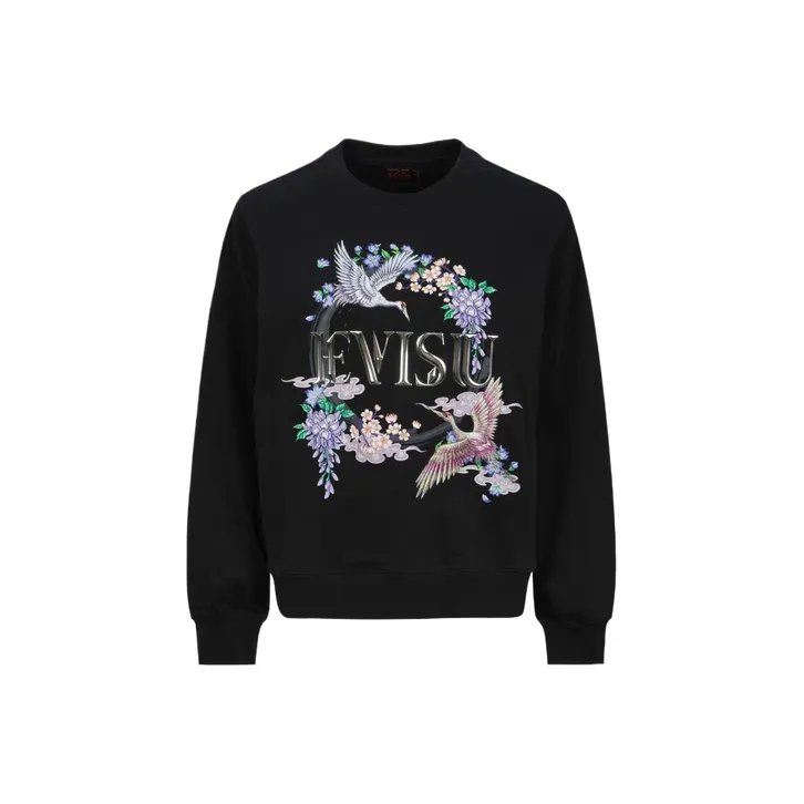 EVISU Sweatshirts Women's Black-0