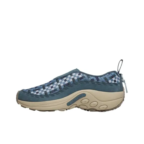 MERRELL Jungle Moc Slip Resistant And Breathable Low Top Casual Shoes Men's Blue