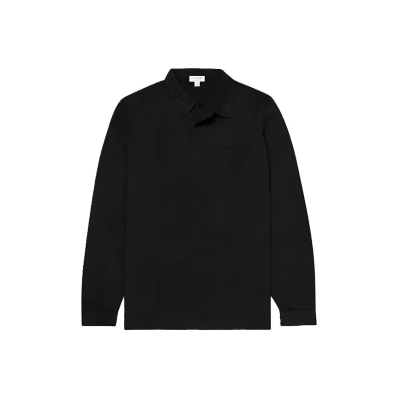 SUNSPEL SS24 Polo Shirt Men's Black-0