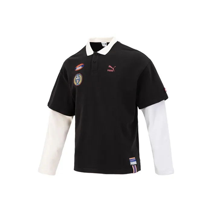 PUMA Polo Shirts Men Black-0