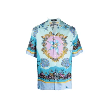 VERSACE Trésor De La Mer Silk Shirt