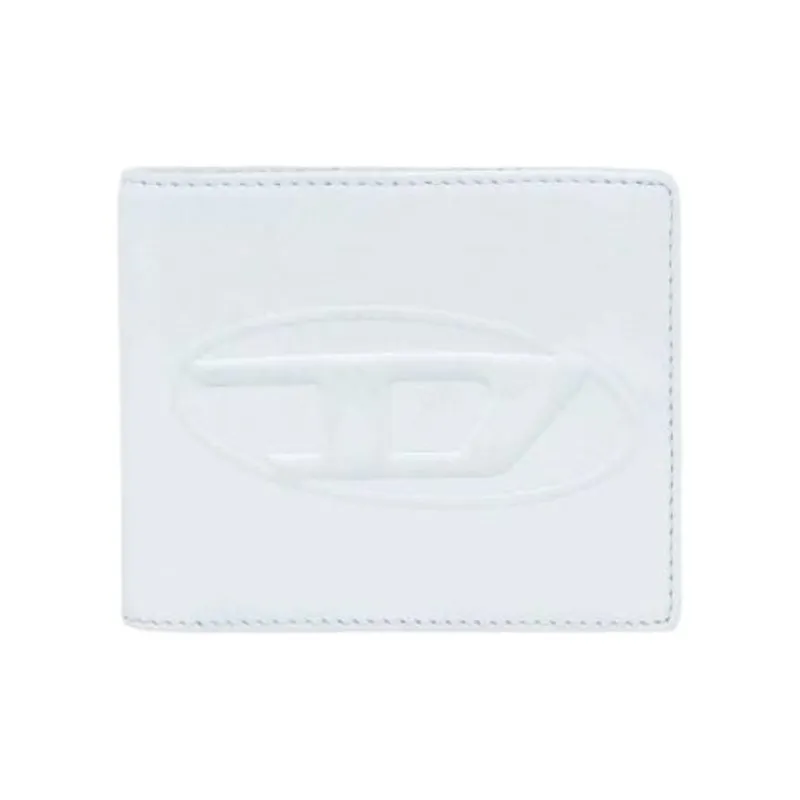 DIESEL Leather Wallet Men's White-0