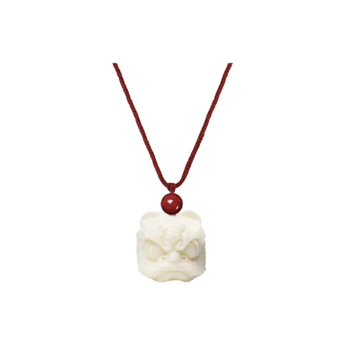 Blooming Petals Ivory Nut Necklaces Unisex