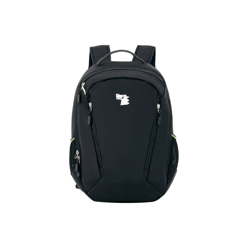 YOME Polyester Backpack Regular Unisex Ink Black/Lithospermum Pink/Light Coffee/Cloisonne Blue-0