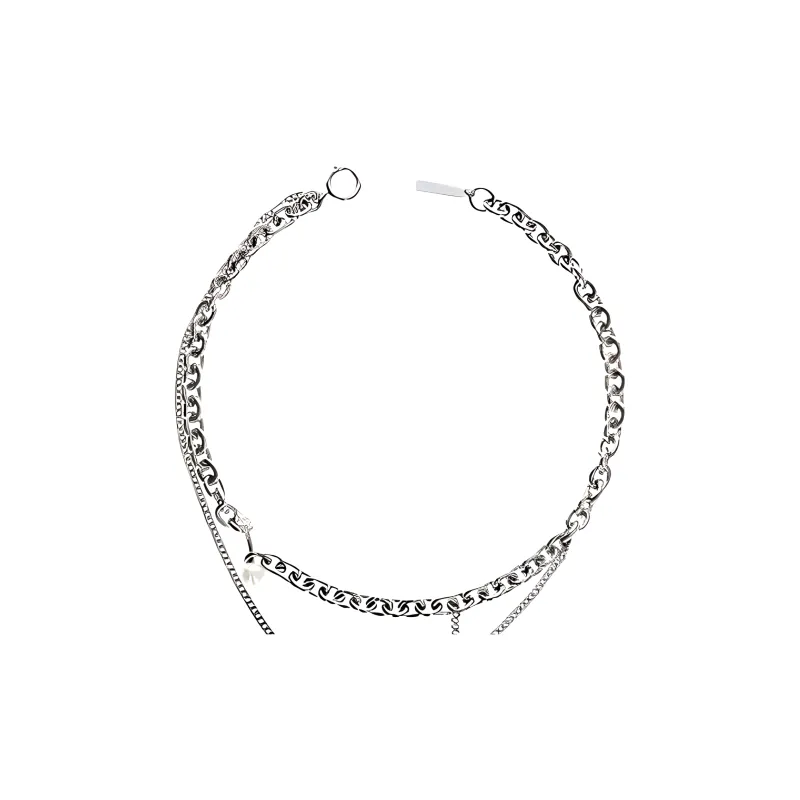 JUSTINE CLENQUET JEWELLERY Brass Necklaces Women's Silver-2