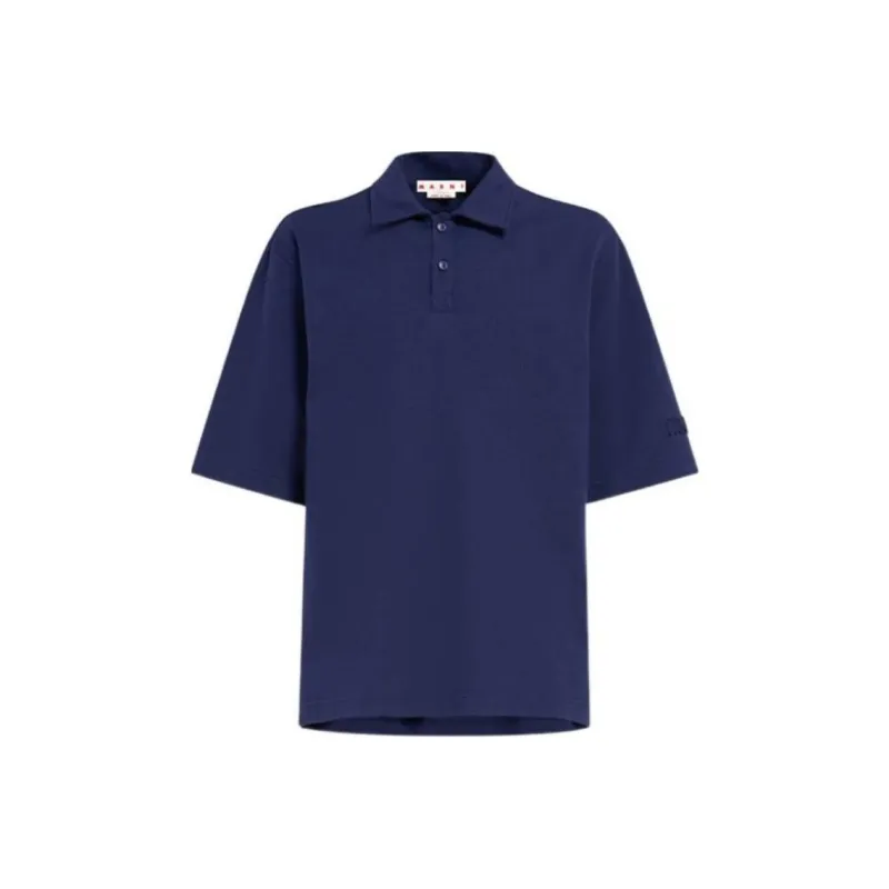MARNI Straight Hem Polo Shirt-0