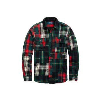 Polo Ralph Lauren Logo Embroidered Checked Shirt