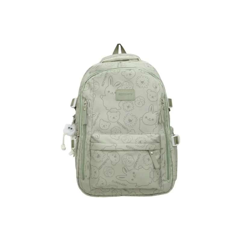Tong Tong Rabbit Nylon Backpack Women's Multicolor-15