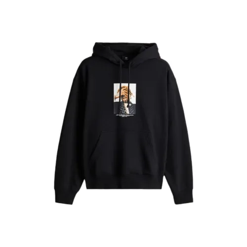 H&M 블랙 남성 맨투맨