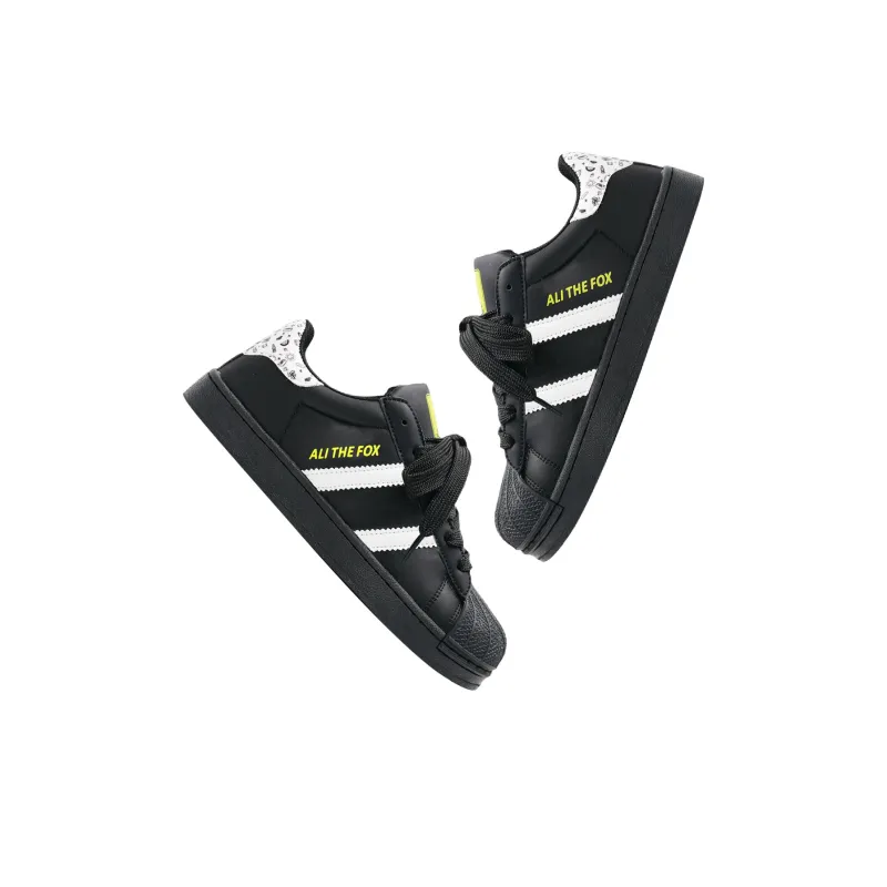 ALI THE FOX Slip Resistant, Abrasion Resistant, Lightweight, Breathable Low Top Skateboard Shoes Unisex-20