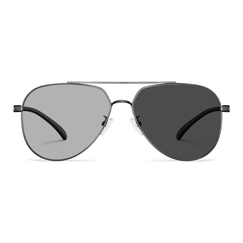 Wood Premium Alloy TR/Memory Plastic Irregular Shape Sunglasses Men's-4