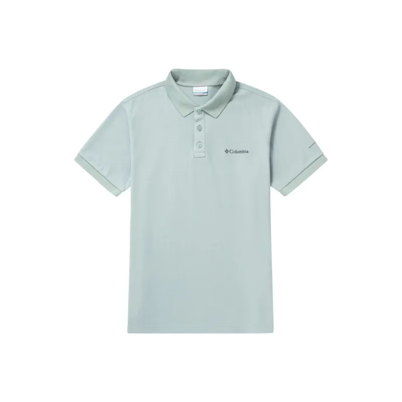Columbia Polo Shirts Men Light Green-0