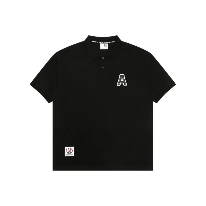 Aape Logo patch Polo Shirt-0