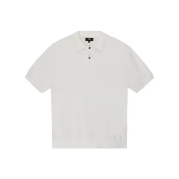 Stussy Textured Short Sleeve Polo Sweater