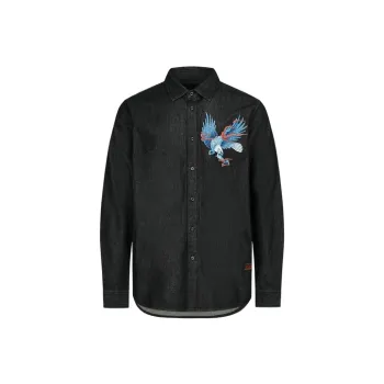 EVISU Shirts Men Black