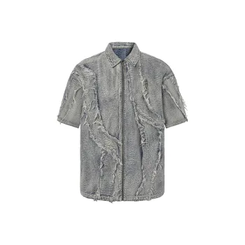 ROCAWEAR SS24 Shirt Unisex Blue