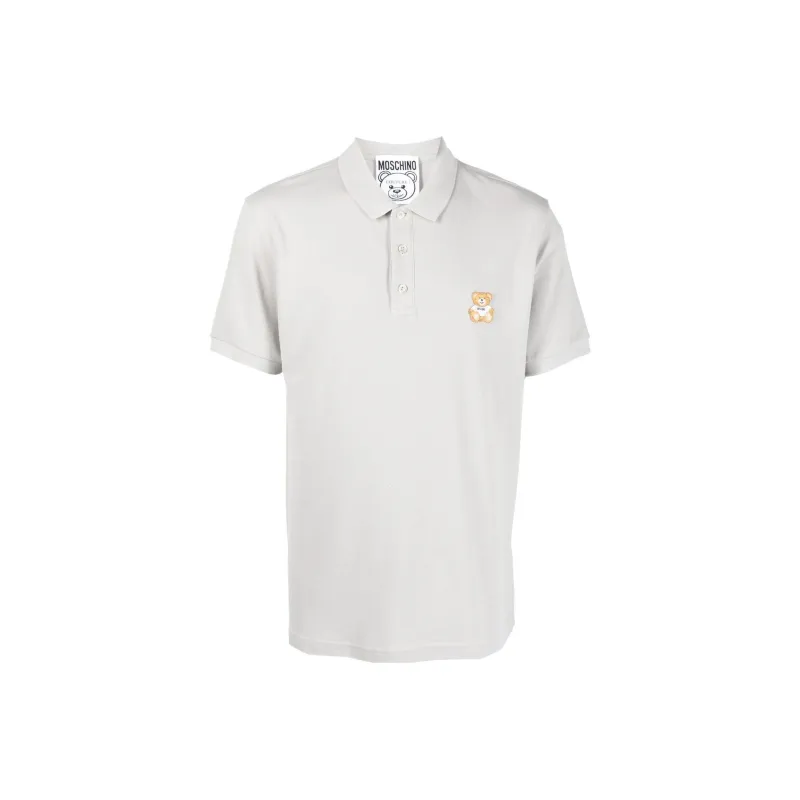 MOSCHINO Teddy-bear Patch Polo Shirt-0