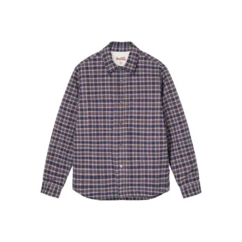 Stussy Sherpa Lined Plaid Shirt